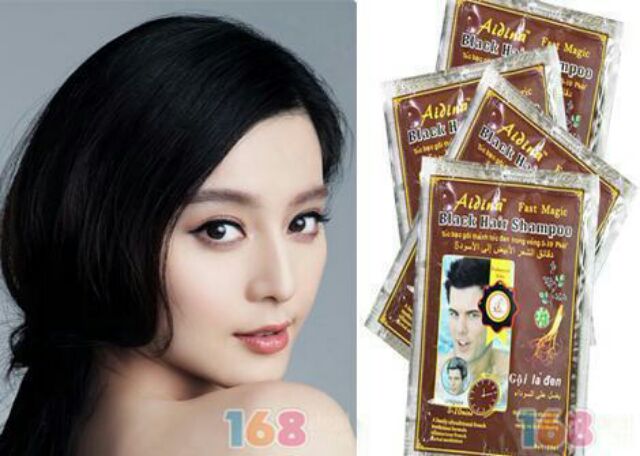 Dầu Gội Đen Tóc Black Hair Fast Magic Thái Lan