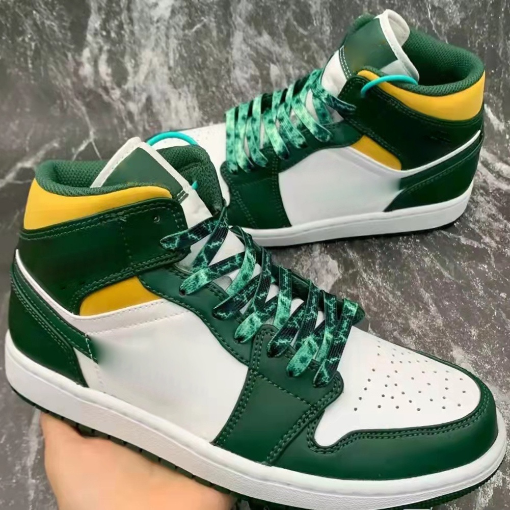 Dây Giày Co Giãn Màu Gradient Cầu Vồng Xu Hướng