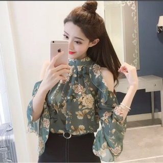 Áo rớt vai hoa🌸