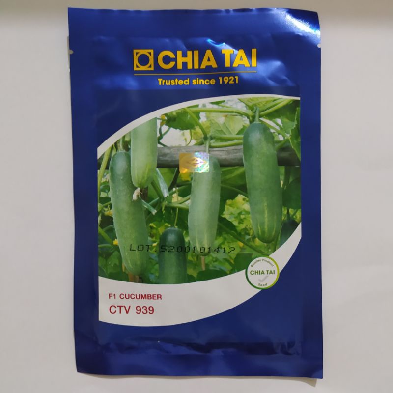Hạt giống dưa leo F1 CTV 939 siêu quả CHỊU NHIỆT Thái Lan gói 10g