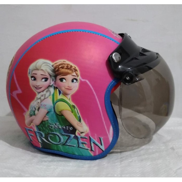 Mũ Bảo Hiểm BOGO Trẻ Em Nhân Vật Hoạt Hình frozen SNI (Y9V7) BOGO Mũ Bảo Hiểm Trẻ Em 3 Đến 7 Tuổi BOGO Aged 2-10 Tuổi Khoai Tây Chiên Cổ Điển5 Tuổi