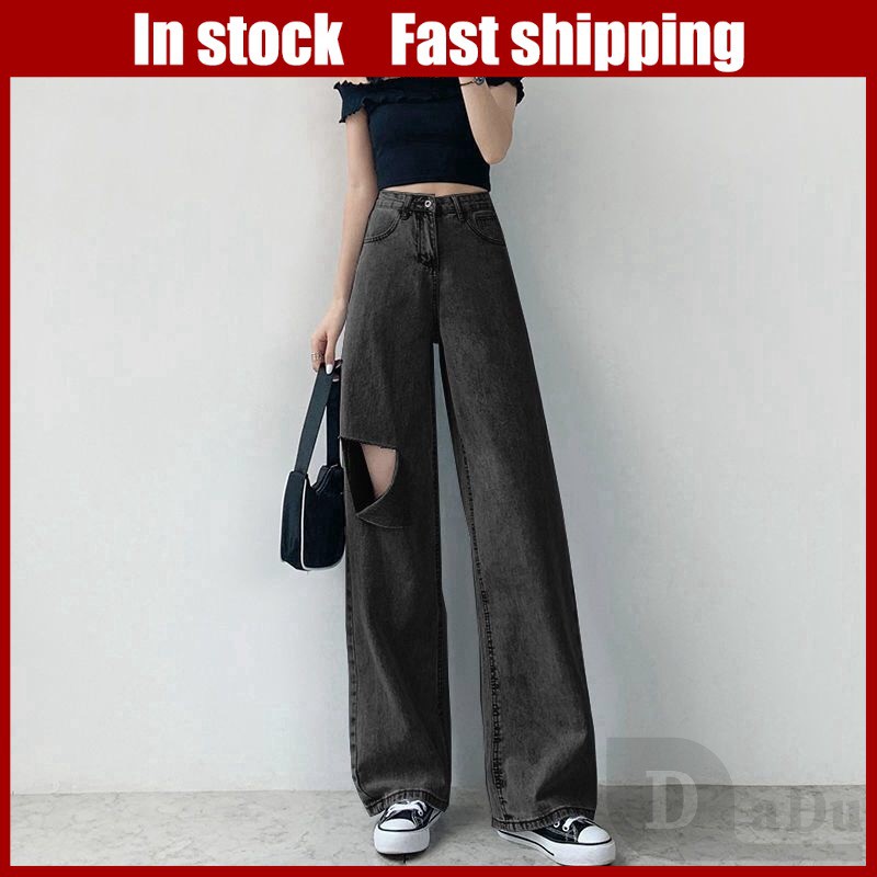 Quần Jeans Nữ Lưng Cao Ống Loe 3 Màu Size S-5Xl