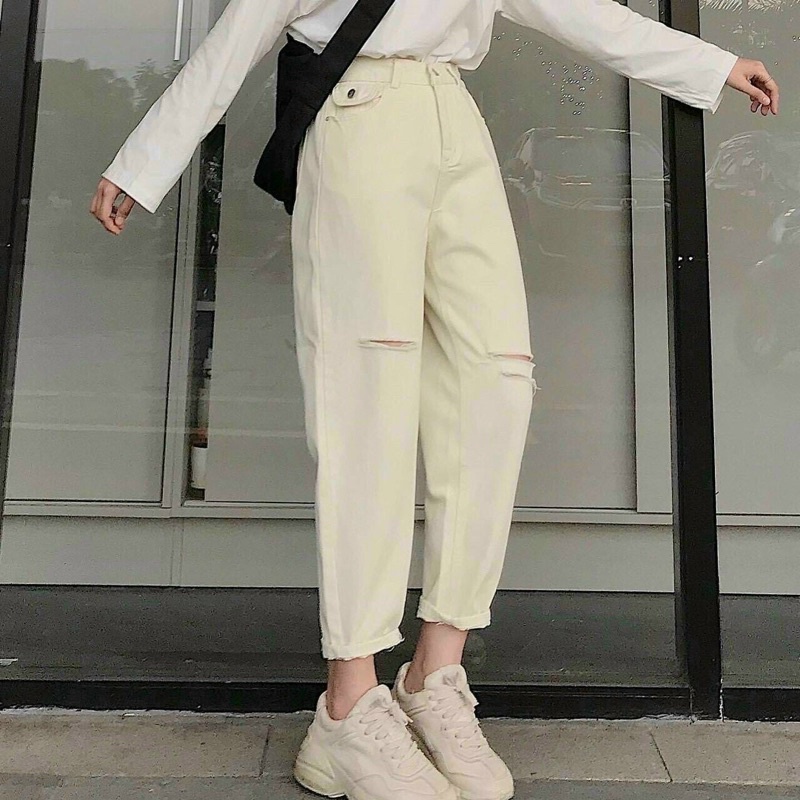 Quần nữ kaki, quần dài nữ ống ôm màu 3 màu size S M L SKUQ-23A