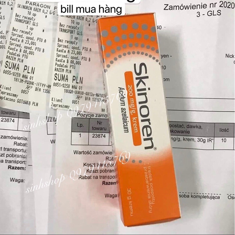 Kem Skinoren 200mg/g balan