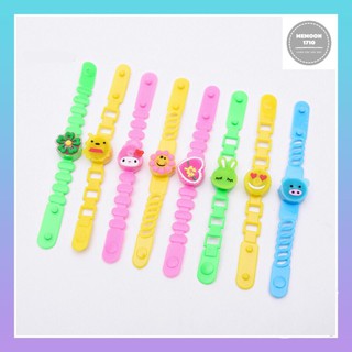 Dây Đeo Tay Hình Hoạt Hình Dạ Quang Cho Bé Đáng Yêu