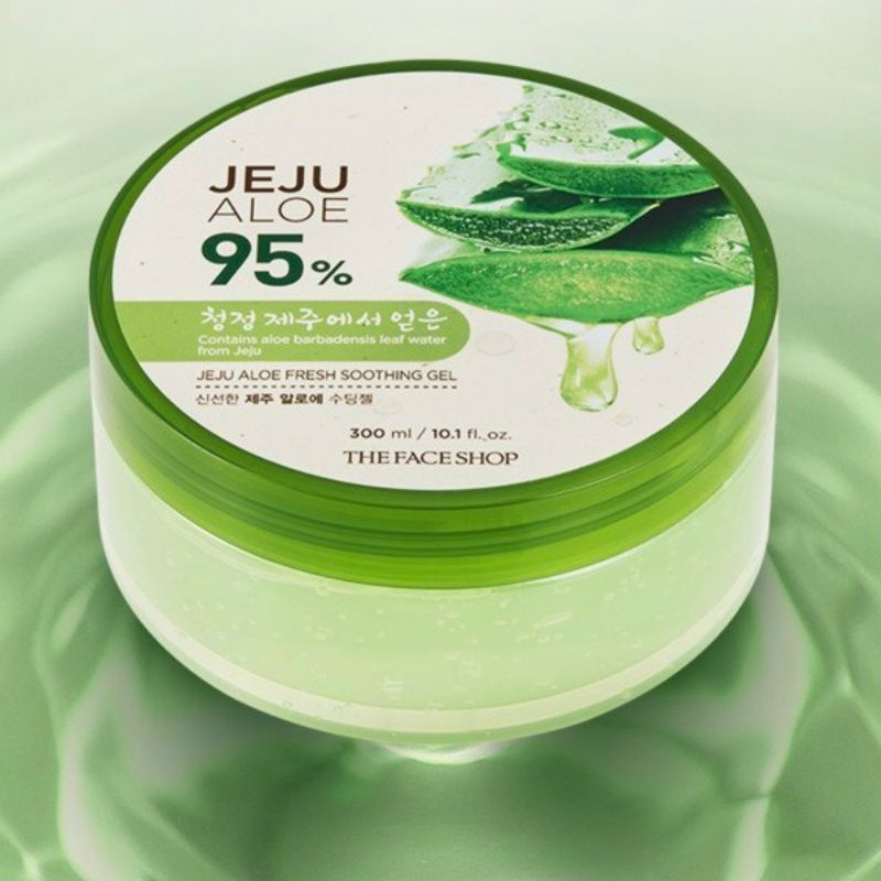Gel dưỡng da đa năng TheFaceshop Jeju Aloe Fresh Soothing gel 300ml