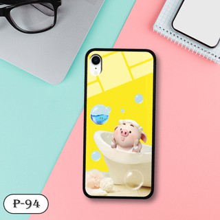 Ốp kính in hình cute Iphone XR