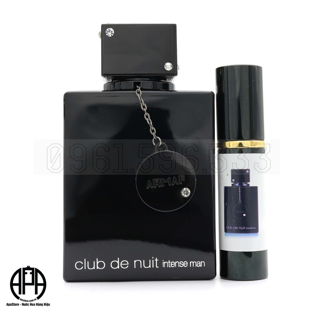 Nước Hoa Nam Armaf Club De Nuit intense Chai 10ml