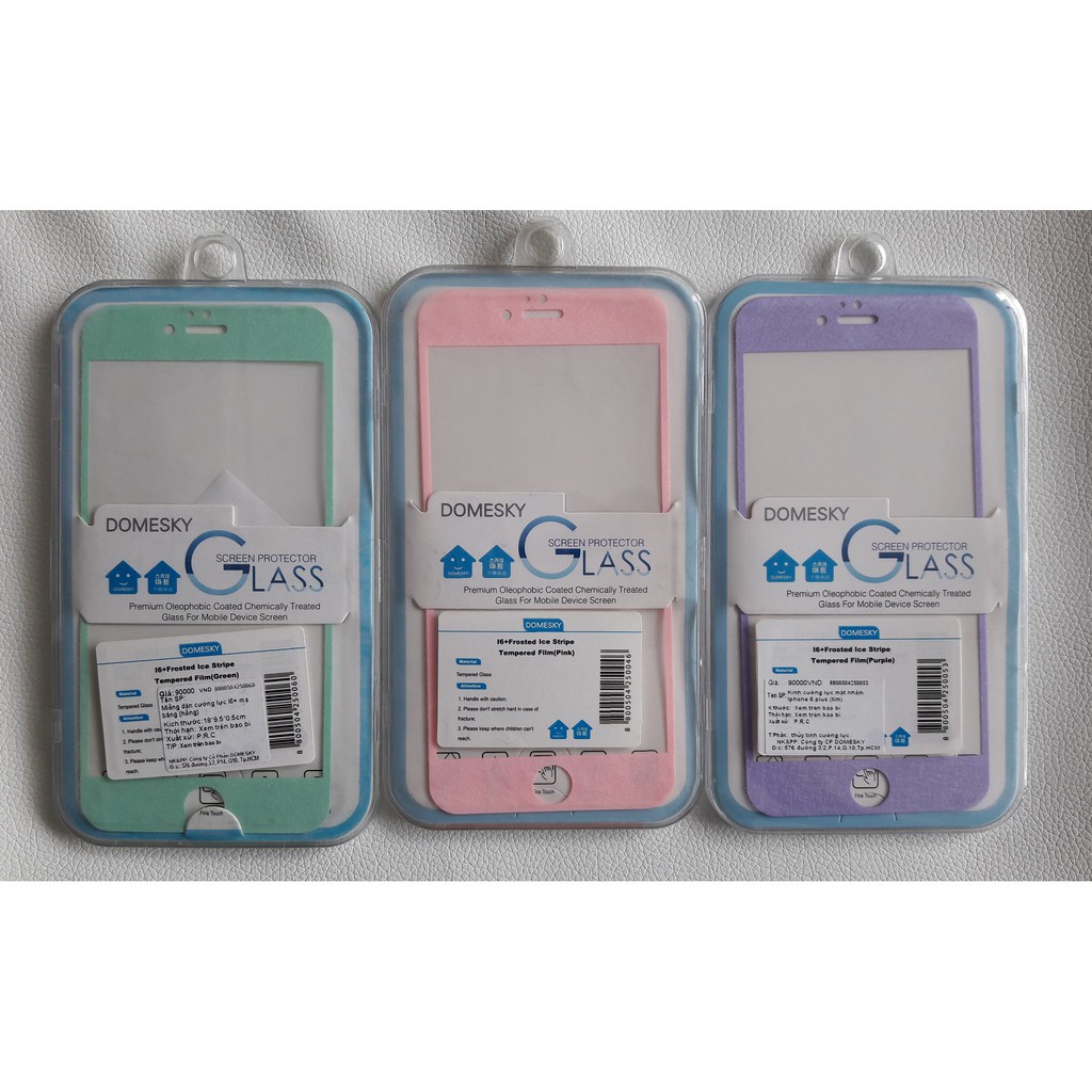 Miếng dán cường lực 2 mặt Iphone 6 plus