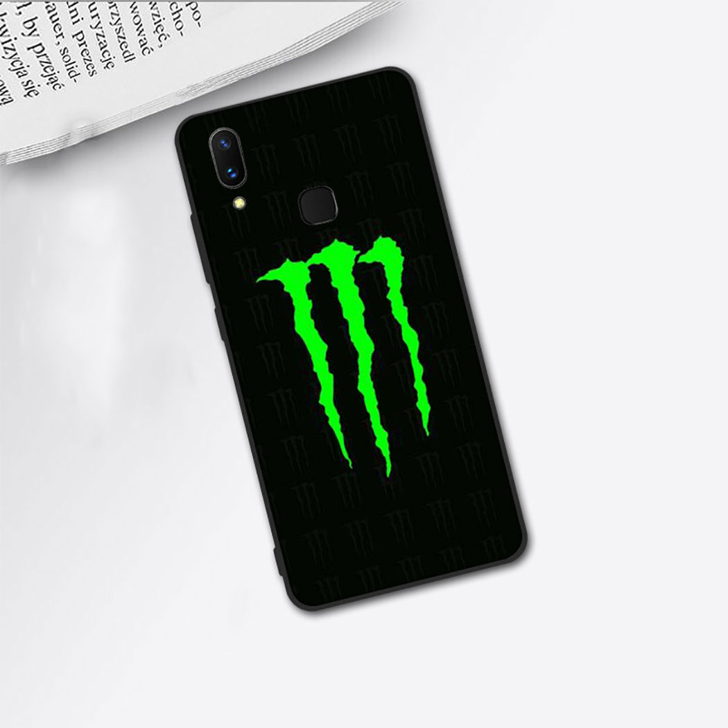 YN95 Monster Energy Silicone Case Soft Cover VIVO Y11 Y12 Y15 2020 Y5S Y53 Y55s Y69 Y71 Y81s Y91C Y95 Y93 Y91