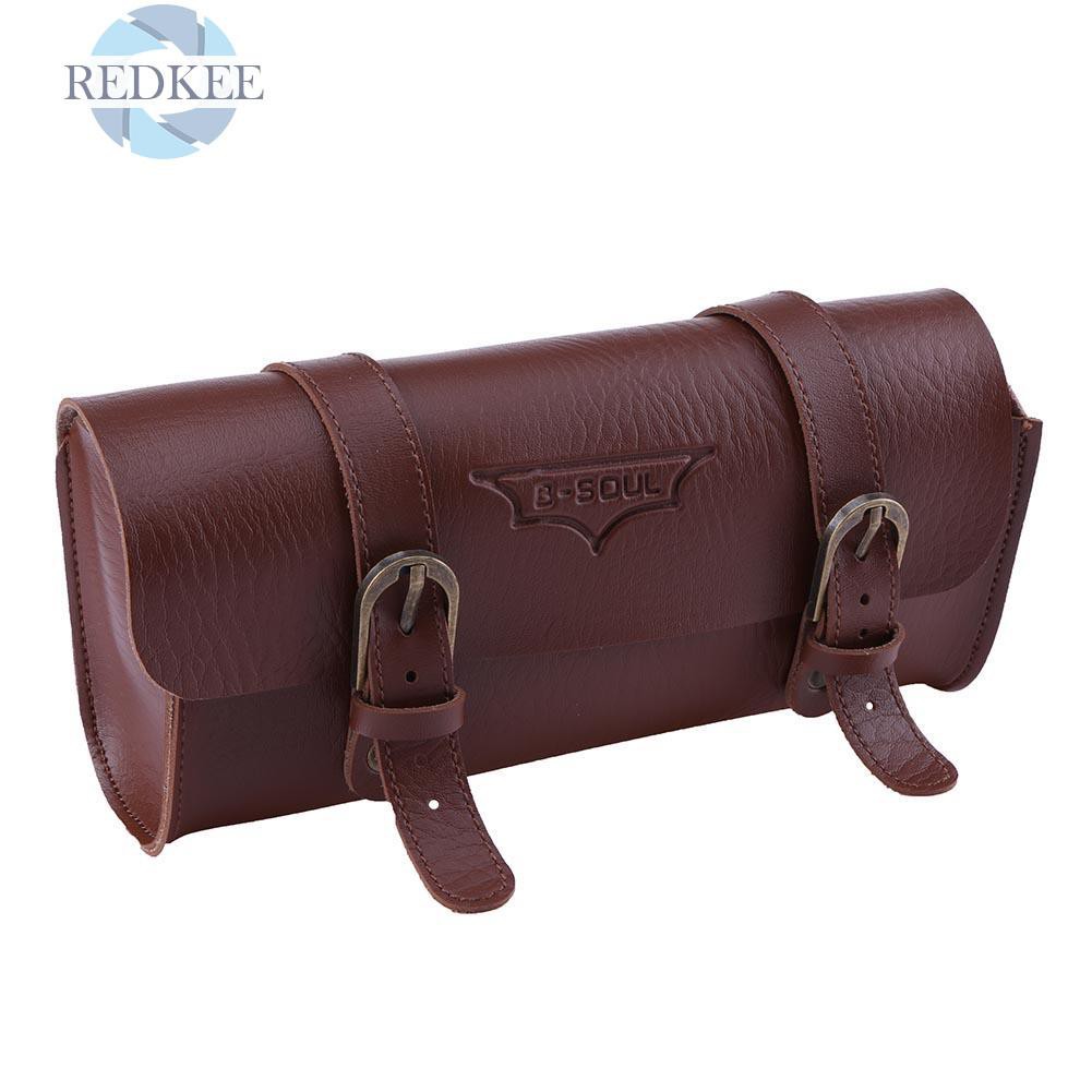 Túi Da Pu Treo Yên Xe Đạp Phong Cách Retro