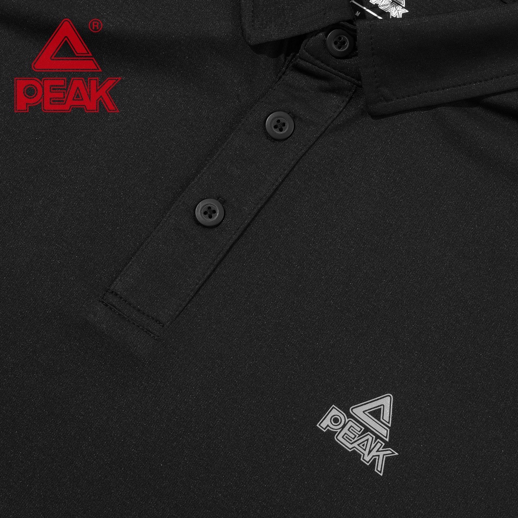 Áo Thun Polo Nam Thể Thao Có Cổ Chính Hãng Cao Cấp PEAK FR6222021