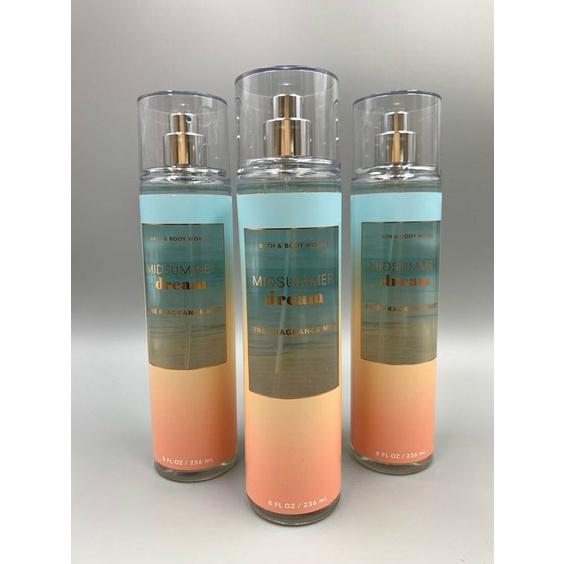 Xịt thơm body mist Bath and Body Works MIDSUMMER DREAM