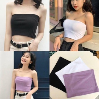 Áo Ống croptop Thun Gân
