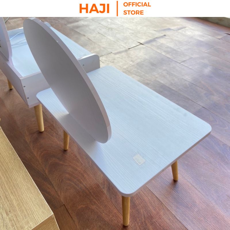 Bàn phấn có thể làm bàn học trữ vật dụng gọn gàng thương hiệu HAJI A117