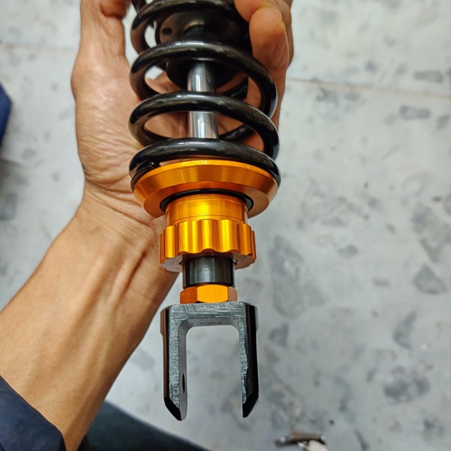 Phuộc sau Ohlins bình dầu xe ga Ab Novo 4-5-6 PCX NVX