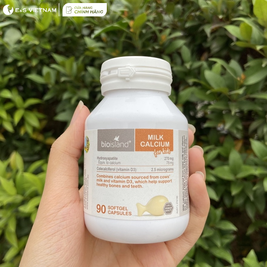 Canxi sữa Bio cho Bé hàng Úc Cung cấp Canxi và Vitamin D Hỗ Trợ Phát Triển Toàn Diện Hệ Xương và Răng cho trẻ nhỏ
