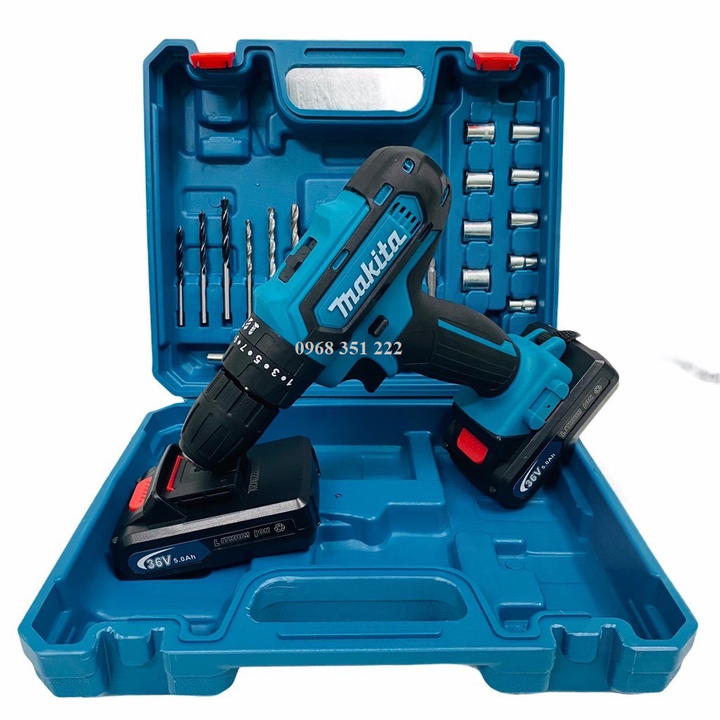 Máy Khoan Pin MAKITA 36V DF-331D, Tặng Bộ Phụ Kiện