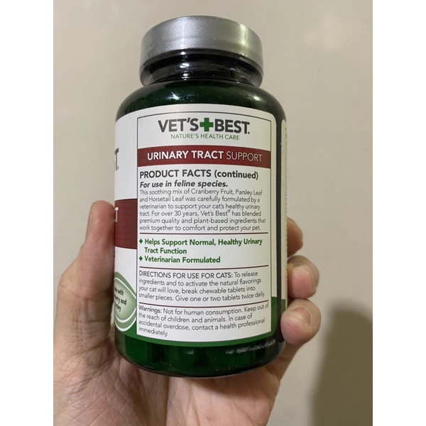 VET’s BEST URINARY TRACT SUPPORT hàng chính hãng