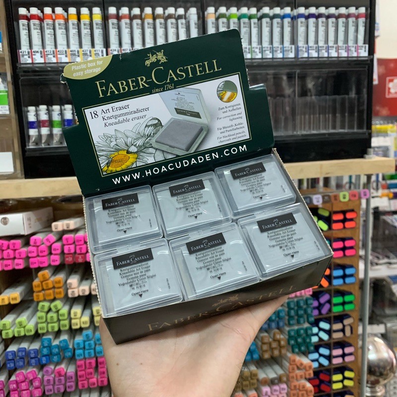 Gôm Đất Sét Hộp Nhựa Faber Castell