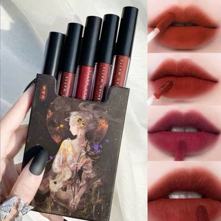 Set 5 cây son kem nội địa siêu lì