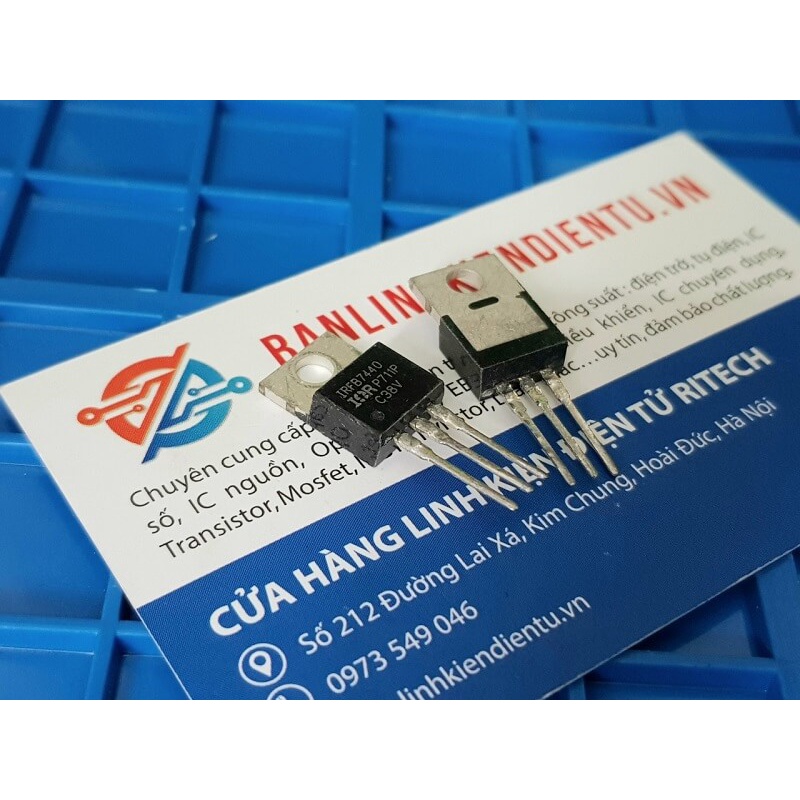 [Combo 3 chiếc] IRFB7440 Mosfet Kênh-N 120A 40V TO-220C (Tháo máy)