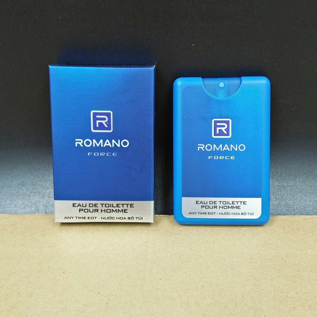 NƯỚC HOA MINI BỎ TÚI ROMANO FORCE CHO NAM