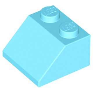 [1 Cái] LEGO Gạch 2x2  Dốc 45° Màu Xanh Lơ ID 6173655 3039