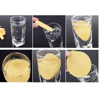 bông mút rửa mặt gói 12 miếng