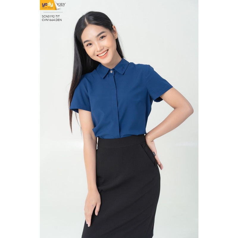 Chân Váy Ôm Cơ Bản Có Túi YODY Tôn Dáng Và Vô Cùng Thoải Mái CVN1664