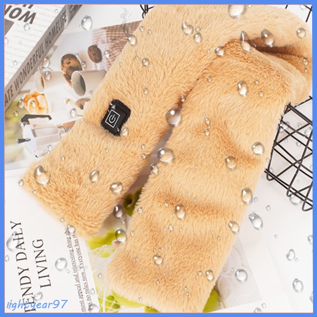 Khăn Choàng Cổ Sưởi Ấm Bằng Điện 3 Mức Độ Điều Khiển Nhiệt Độ Kèm Sạc Usb Tiện Dụng