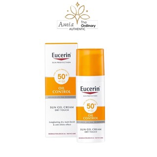 Kem chống nắng kiềm dầu eucerin oil control 50ml, spf 50