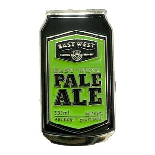 Pin cài áo kim loại bia thủ công East West Pale Ale