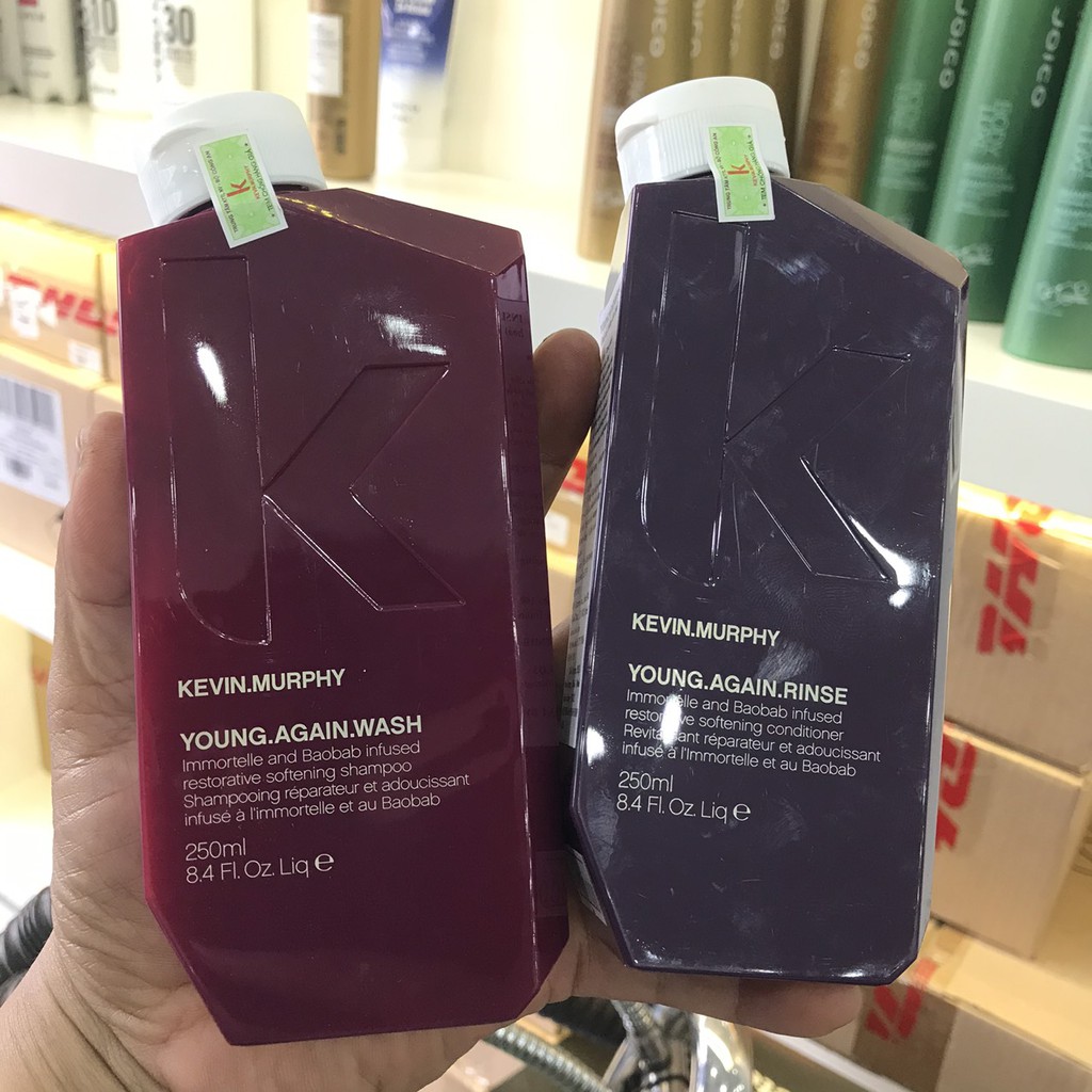 Dầu gội xả chống lão hóa Kevin.Murphy Young Again Wash 250mlx2