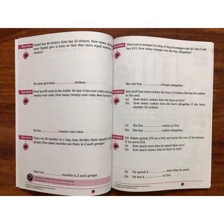 Bộ nhập - 101 MUST KNOW CHALLENGING MATHS WORD PROBLEMS (6 quyển)