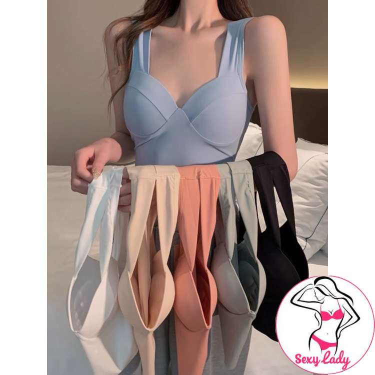 Áo Bra Su Đúc Cúp Ngag Cao Cấp Siêu Sexy, Bralete 2 Dây Bản To Nâng Vòng 1 Siêu Co Dãn, Khoét Sâu Hottrend 2022 - 2208