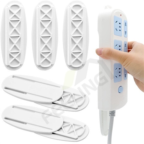 Giá Đỡ Cố Định Ổ Cắm Điện Tự Dính Không Cần Khoan Lỗ