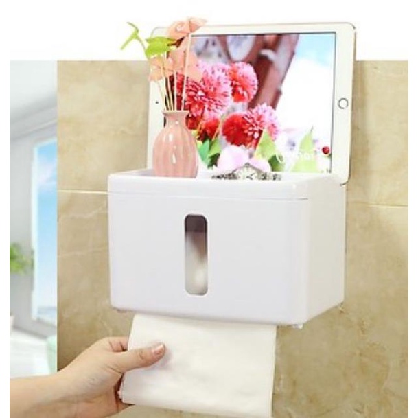 Kệ nhà tắm, hộp đựng giấy vệ sinh loại to ECOCO 1613 QH's