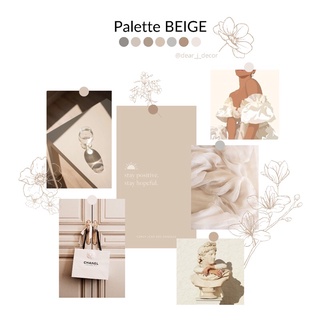 Set 6 tấm postcard decor tường. tặng kèm sticker tròn