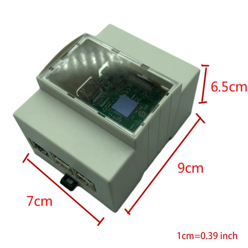 Hộp Bảo Vệ Bằng Nhựa Abs Cho Raspberry Pi 3 | BigBuy360 - bigbuy360.vn