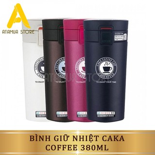 Bình Giữ Nhiệt Pha Cà Phê 2 Nắp Hàn Quốc