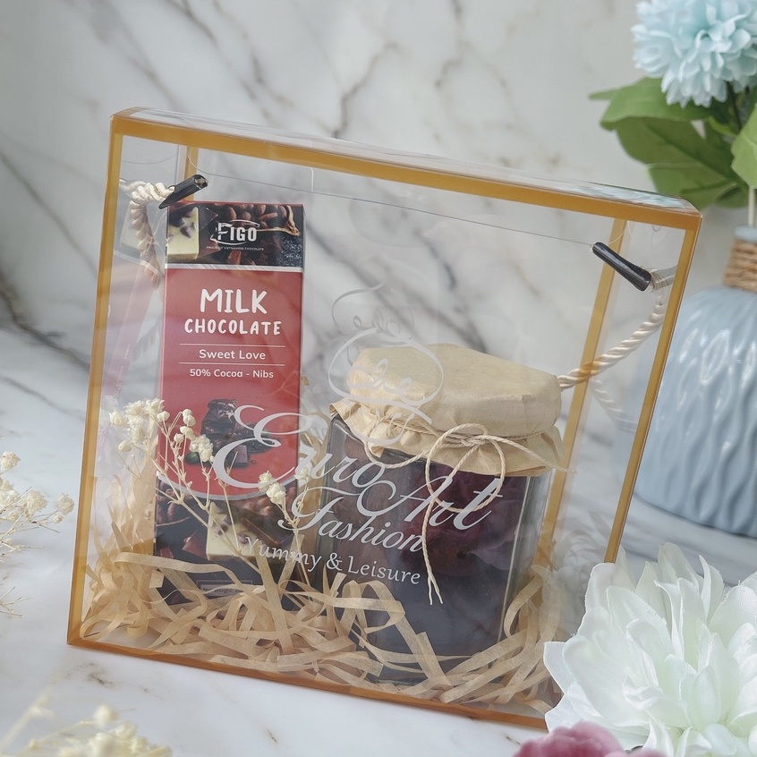 Hộp Quà Tặng Socola Tặng Người Yêu Gồm 2 Loại Socola, Quà Tặng Valentine,8/3, 20/10 Ý Nghĩa - Quà Tặng Trang Trần