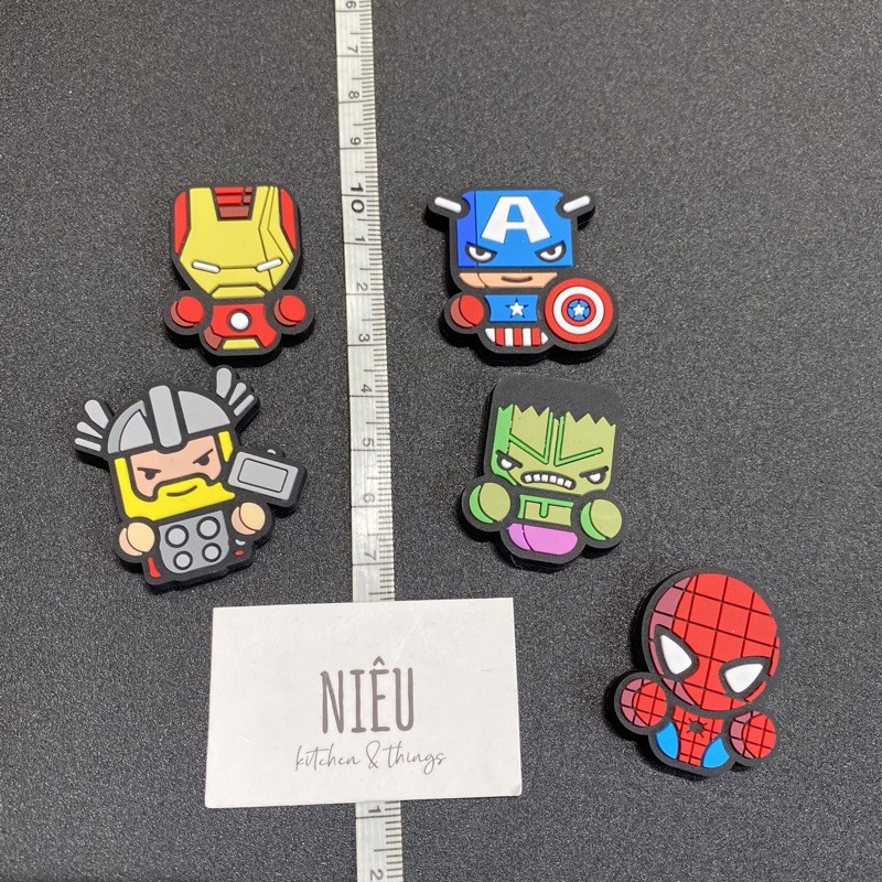 Nam châm dán hít dính trang trí tủ lạnh hình siu anh hùng | BigBuy360 - bigbuy360.vn