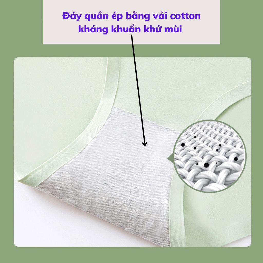 Quần lót nữ đúc su thun lạnh cao cấp không đường may tôn dáng gợi cảm và quyến rũ DEVARI L462