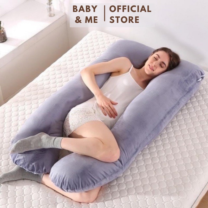 Gối Chữ U Cho Bà Bầu Hàng Cao Cấp