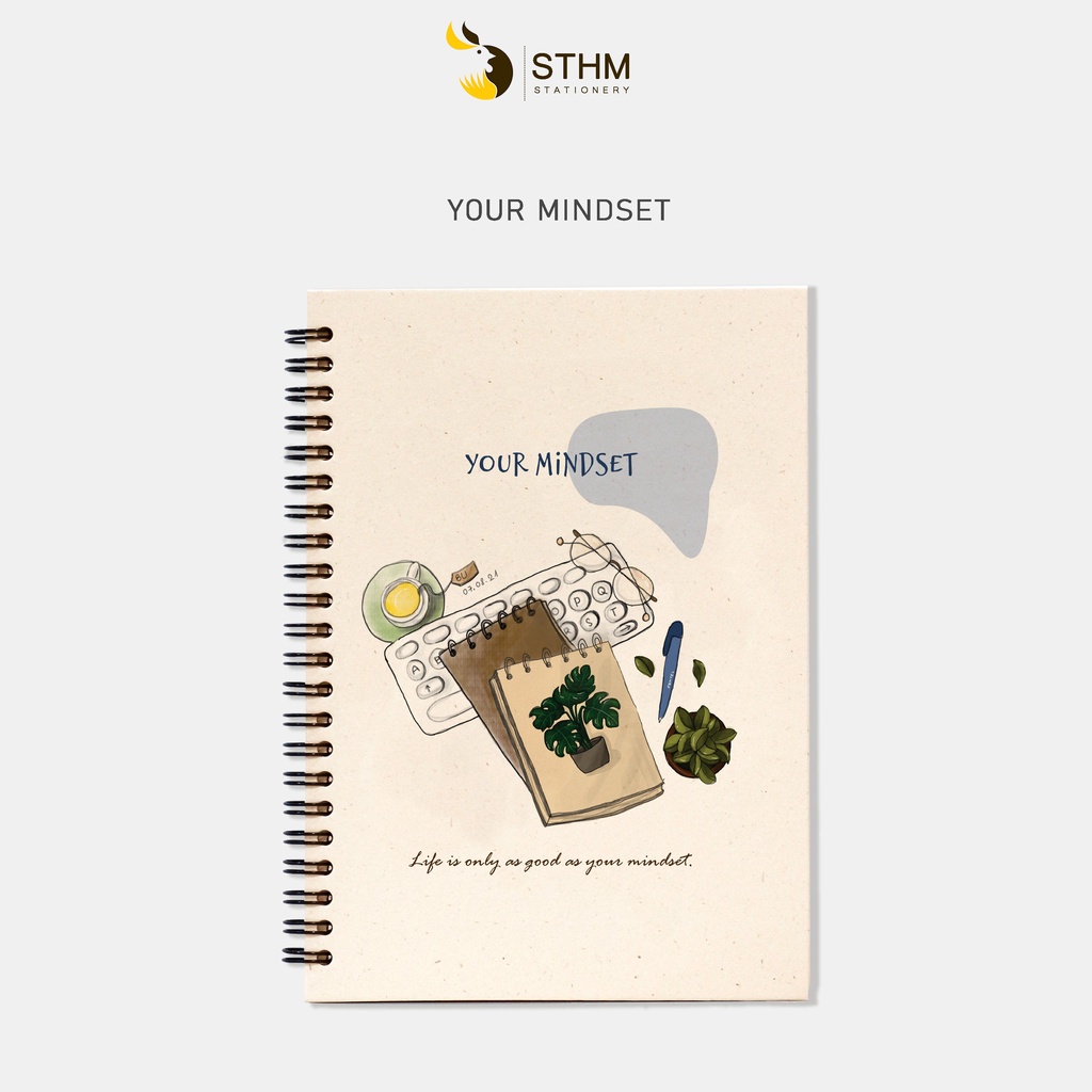 YOUR MINDSET - Sổ tay bìa cứng - A5 - 036 - STHM stationery