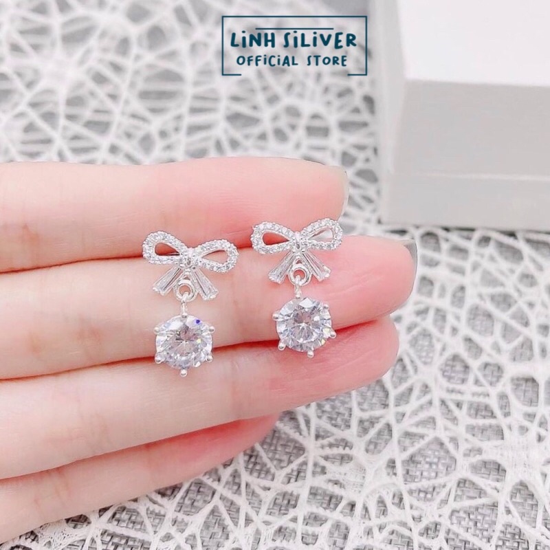 Bông nơ đá cực sang chảnh bạc ta