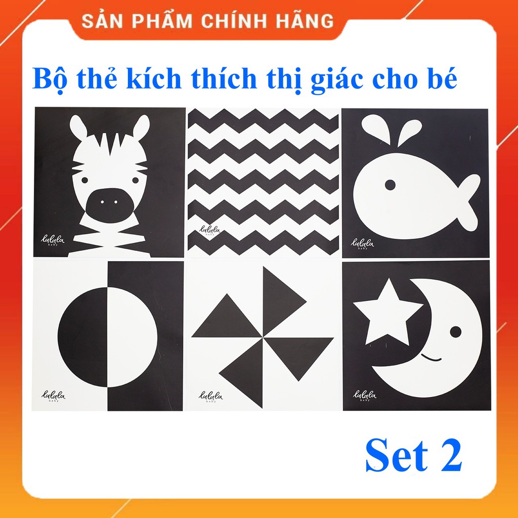 Bộ Thẻ Giúp Bé Sơ Sinh Phát Triển Thị Giác Và Trí Não Toàn Diện