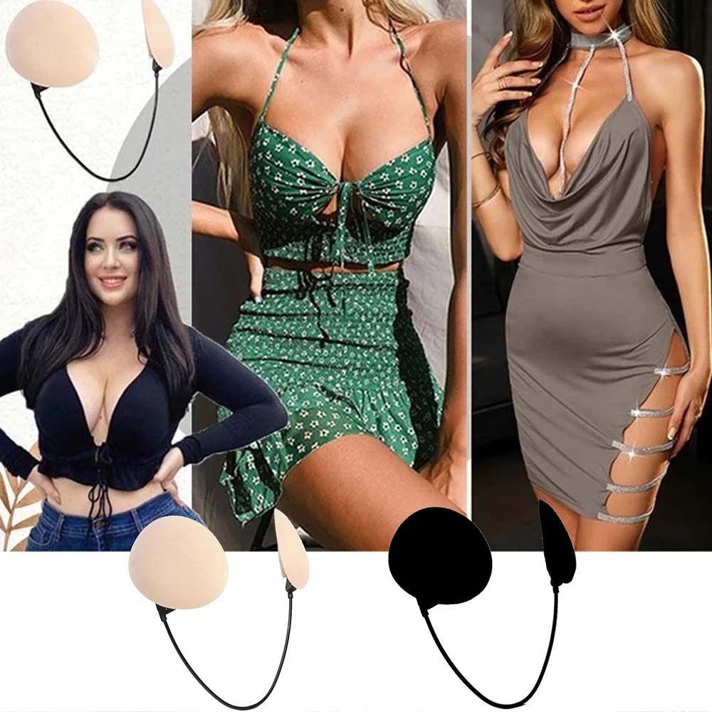 Áo Ngực Silicone Vô Hình Thoáng Khí Nâng Ngực Cho Nữ