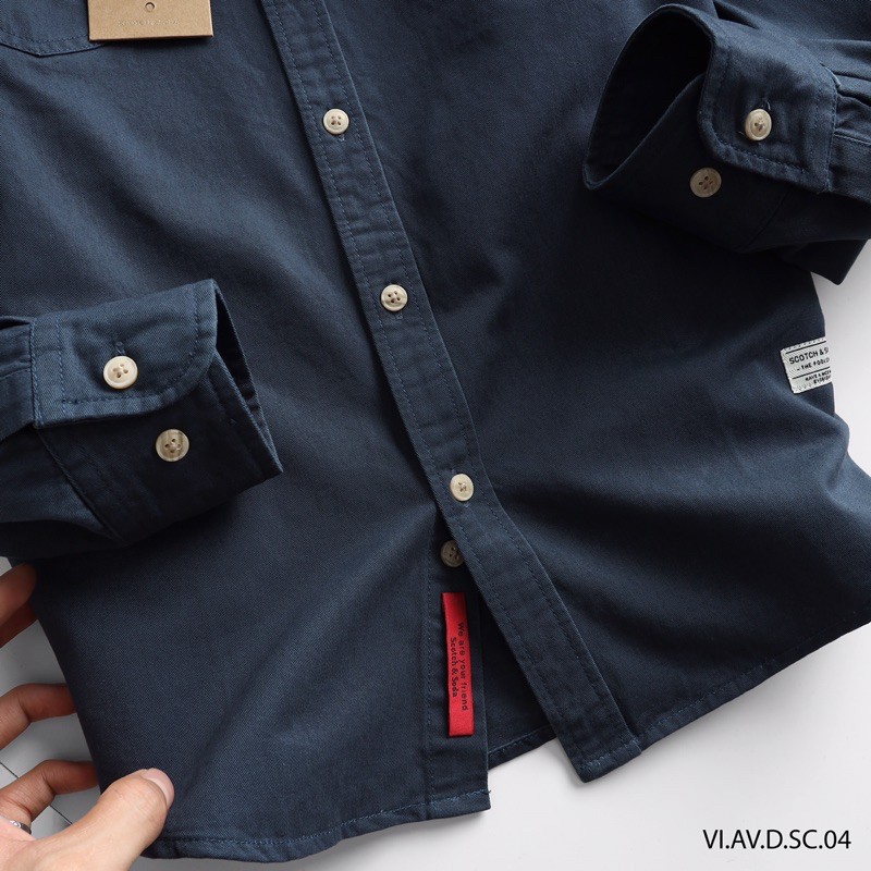 [BST cao cấp] Áo sơmi nam dài tay kaki túi nắp | BigBuy360 - bigbuy360.vn